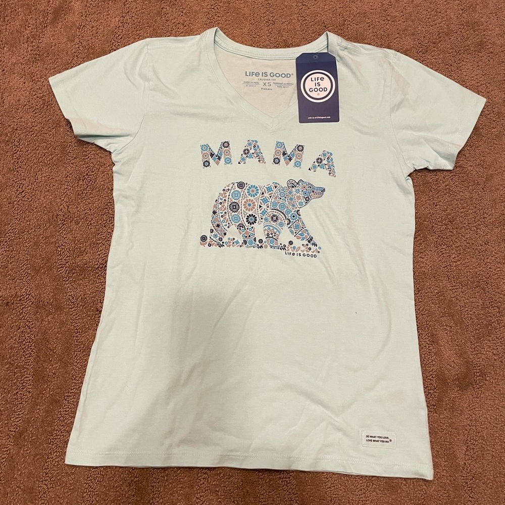 Mama bear Life is Good T shirt